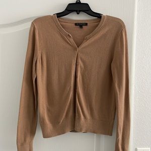 Brown banana republic cardigan small